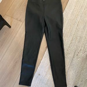 NWOT never worn faux leather pant